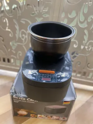 Easy to Use Silver Crest Rice Cooker 5l No Rusting Wahala