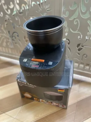 900w Rust Free 5l Silver Crest Rice Cooker Available as Seen