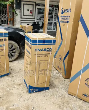 Well Built Nasco Nasf2-13fl Double Door Electric Fridge.