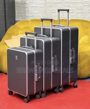Luxury Luggage 3set Zipless Only Locks Traveling Bag