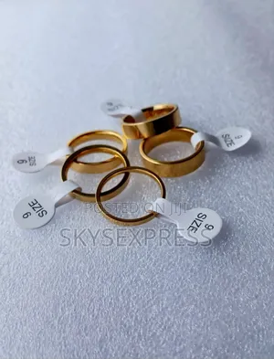Gold Stainless Steel Rings