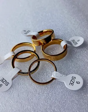 Gold Stainless Steel Rings