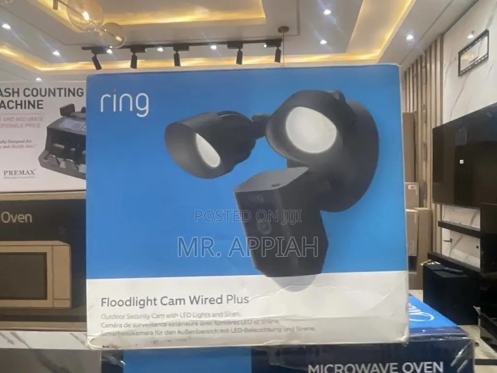Shop Affordable Ring Floodlight Cam Wired Plus(Black)