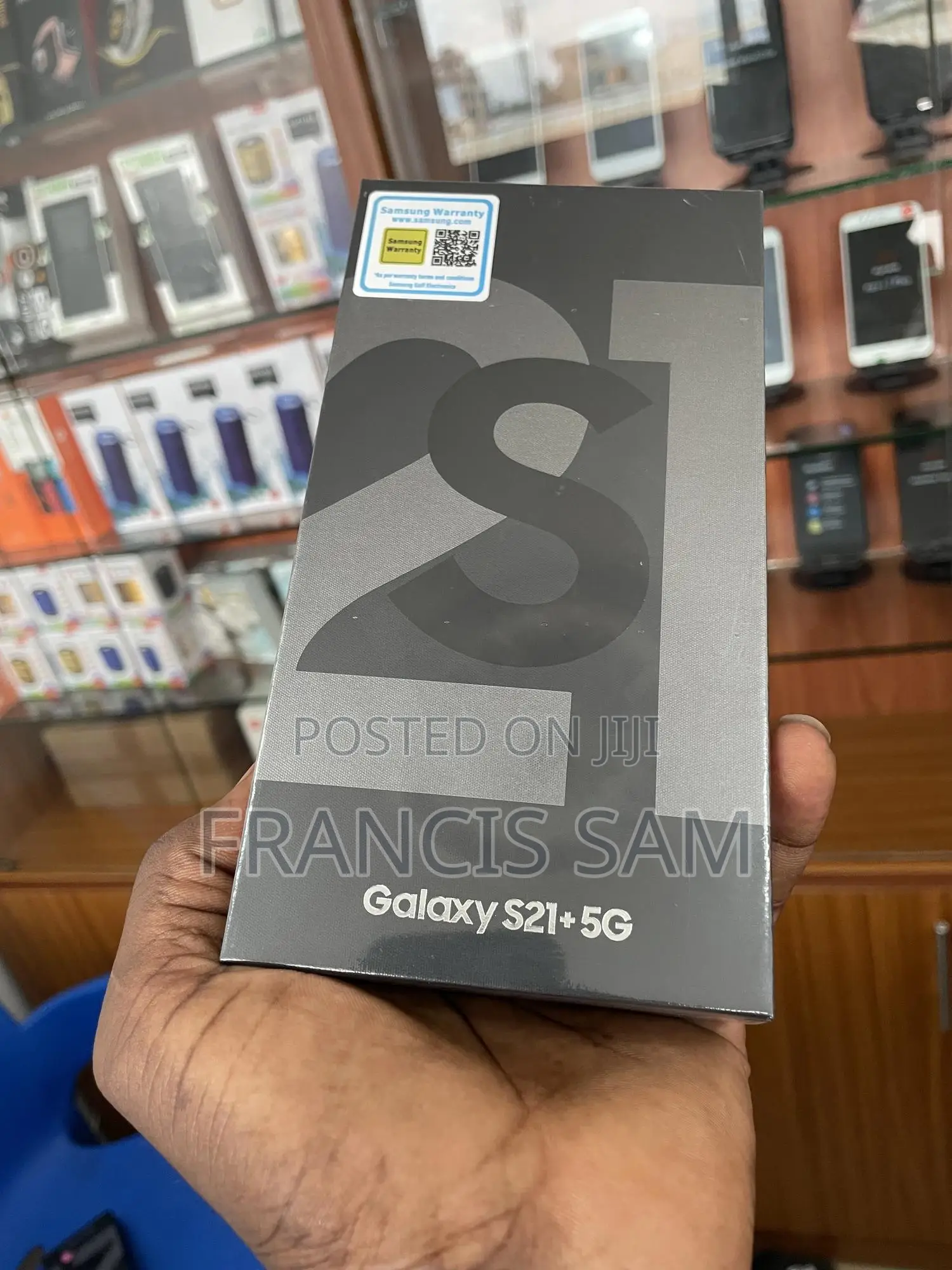 New Samsung Galaxy S21+ 5G 128 GB Black