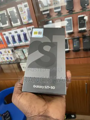 New Samsung Galaxy S21+ 5G 128 GB Black