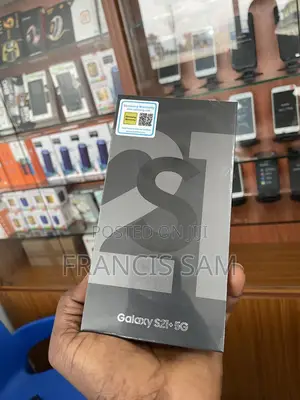 New Samsung Galaxy S21+ 5G 128 GB Black