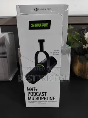 Shure Mv7+ Podcast Dynamic Microphone