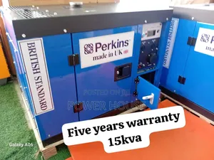 Effective Operation 15kva 16500watts Diesel Perkins