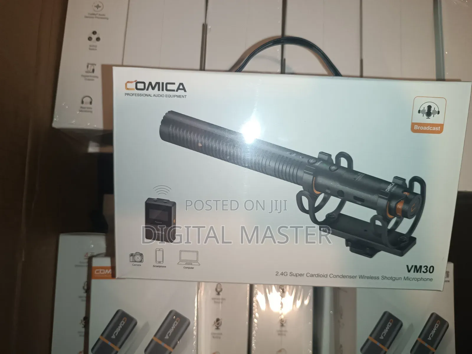 Comica Vm30 Wireless Shotgun Microphone