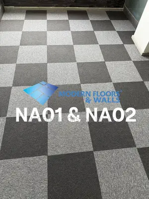 Grey Carpet Tiles by Modern Floors and Walls