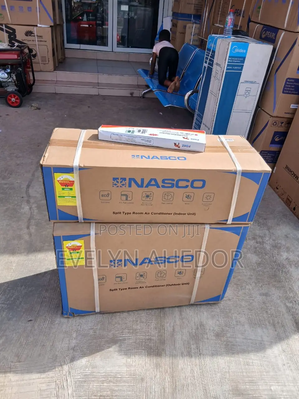 Nasco Ac 1.5hp With Energy Efficiency Available as Seen