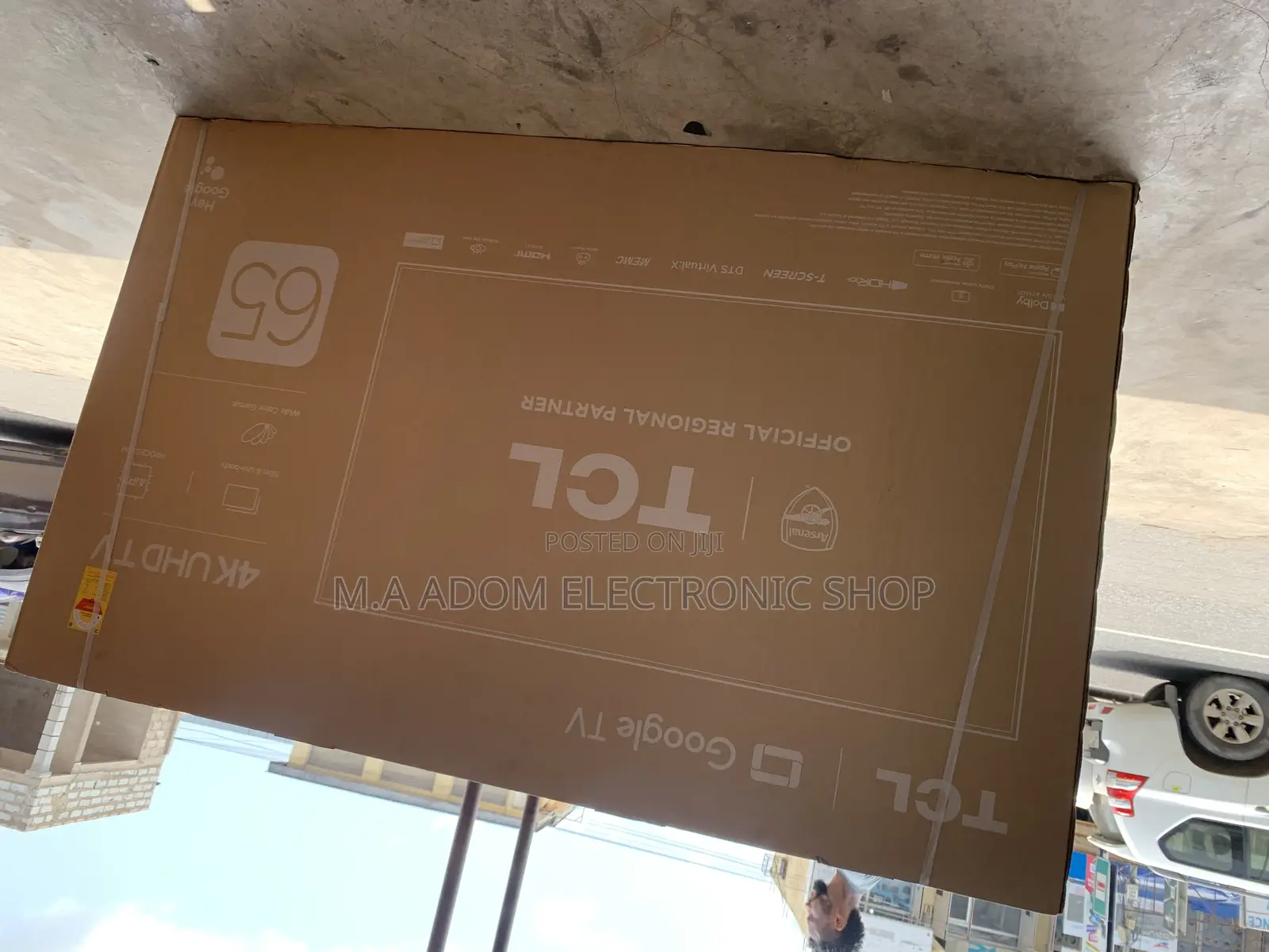 Dolby Atmos TCL 65” 60hz Uhd Led Tv