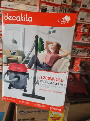Clean Tough Dirt- Decakila 15l Vacuum Cleaner
