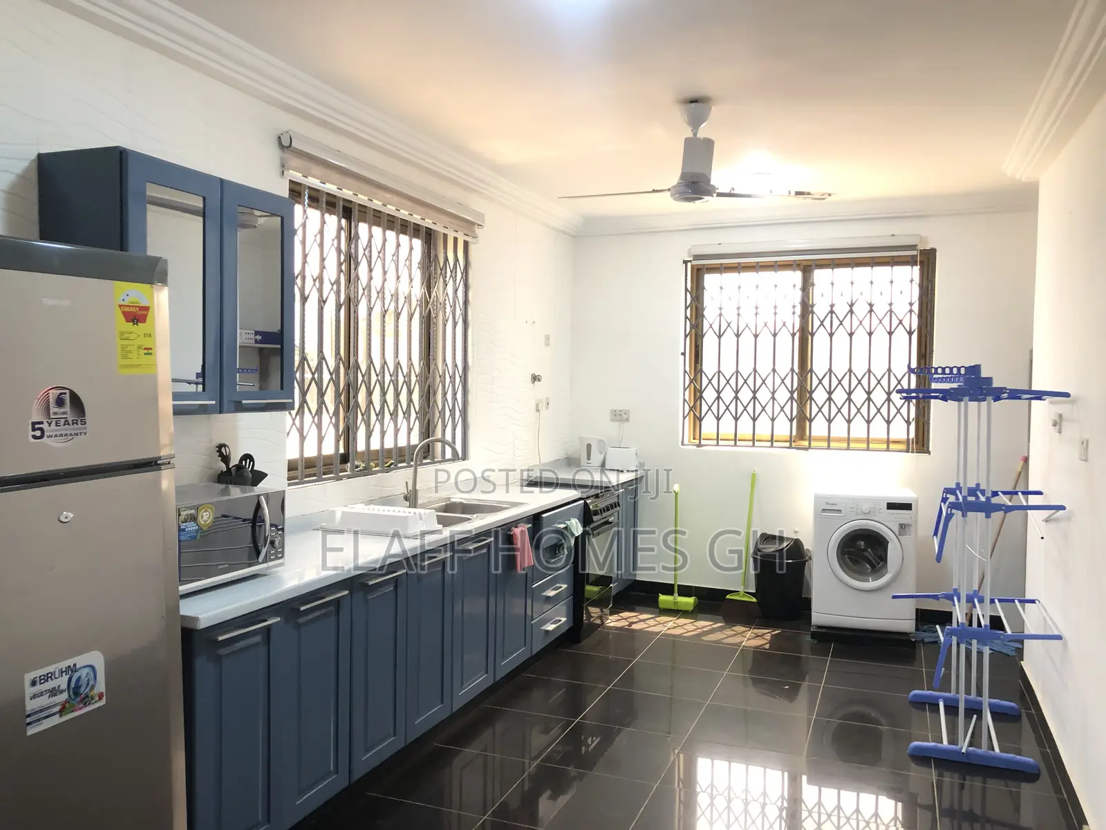 Furnished 2bdrm Apartment in Elaffhomesgh, Adjiriganor for rent