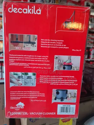 Dust Free Decakila 15l Vacuum Cleaner