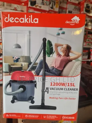 Quick Clean- Decakila 15l Vacuum Cleaner
