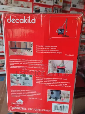 Decakila 1200w Vacuum: Neat Floors