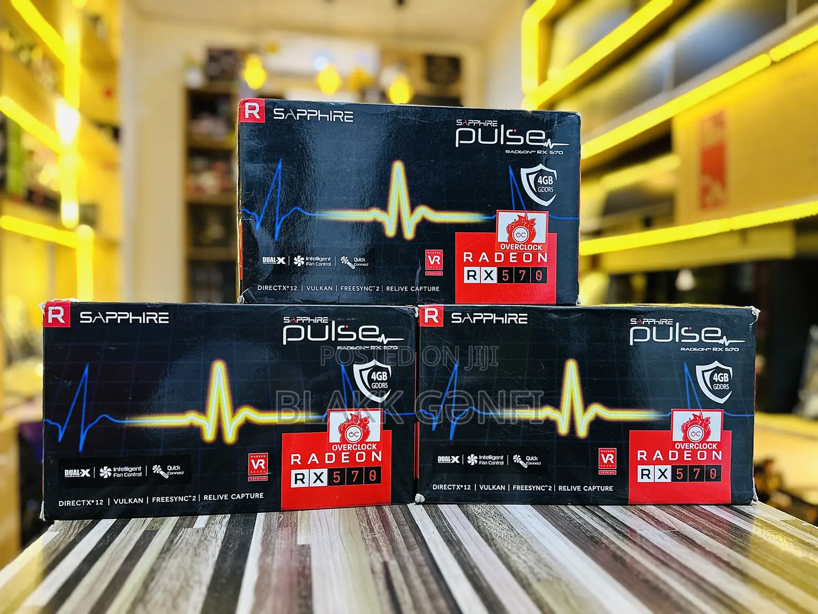 Sapphire Pulse Rx 570 4gb Cards [Original]