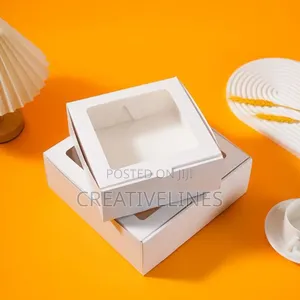 Customised Abd Uncustomised Cakeboxes
