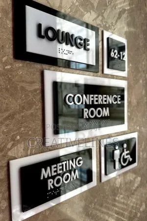 Apartment Direction Signage