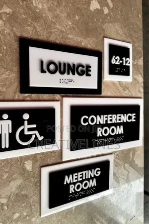 Apartment Direction Signage