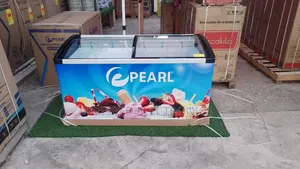 ^^¥Pearl Durable Ice Cream Freezer / Display Freezer 480 Litres