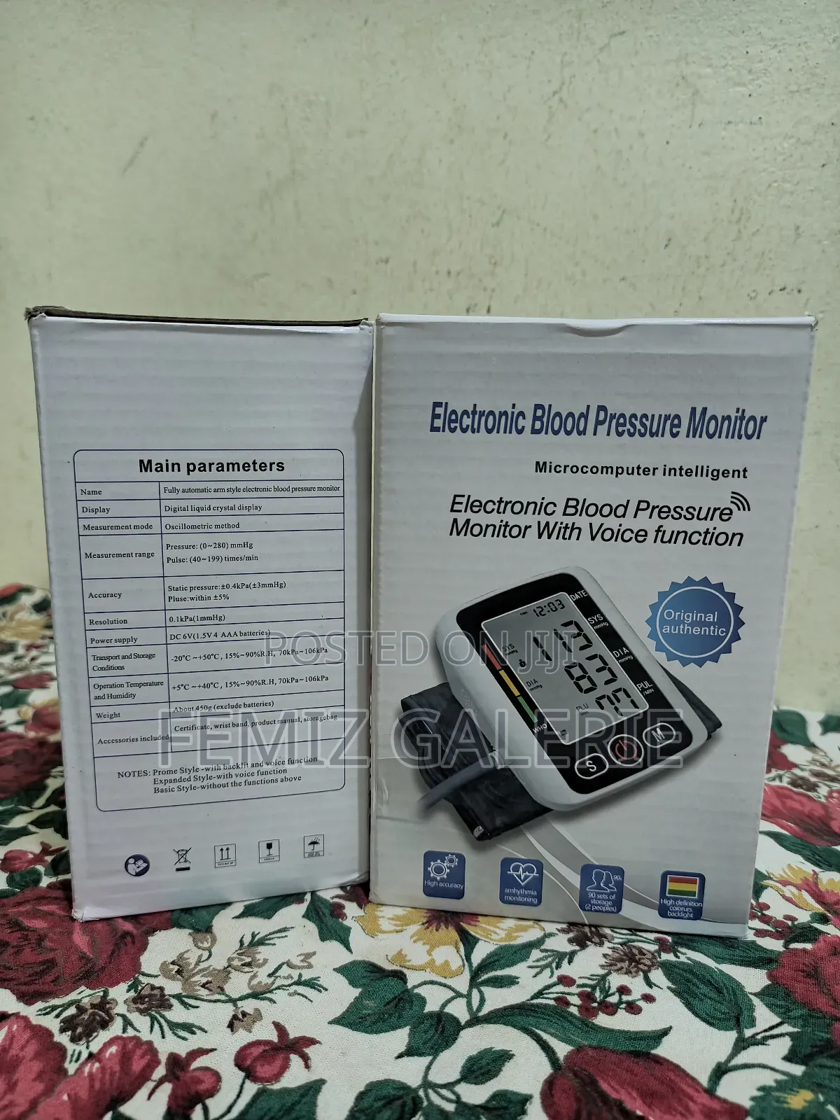 Electronic Blood Pressure Monitor