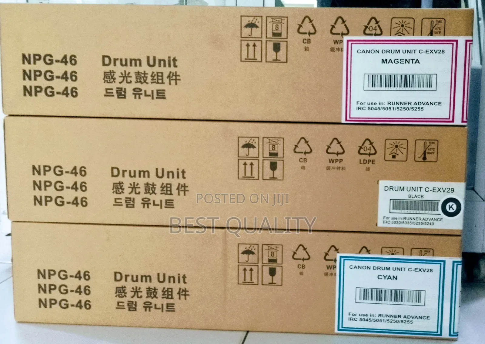 Drum Unit For Canon Ir 5045/5051/5250/5255, 5030/5035/5235..