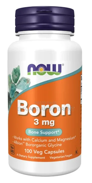 Boron 3mg 100 Caps Supports Bone Health,Joint Support