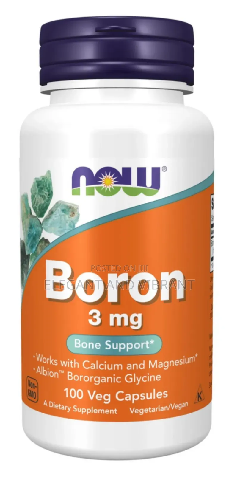 Boron 3mg 100 Caps Supports Bone Health,Joint Support