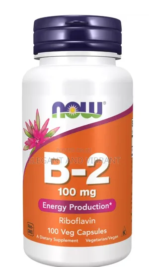 Vitamin B-2(Riboflavin)100mg ,Energy Metabolism Support