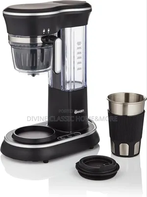 Swan Stainless Steel Bean to Cup Coffee Machine With Mug