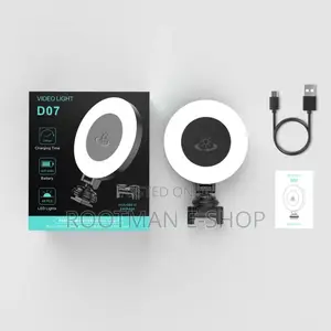 D07 Mobile Live Streaming Selfie Beauty Circular Fill Light