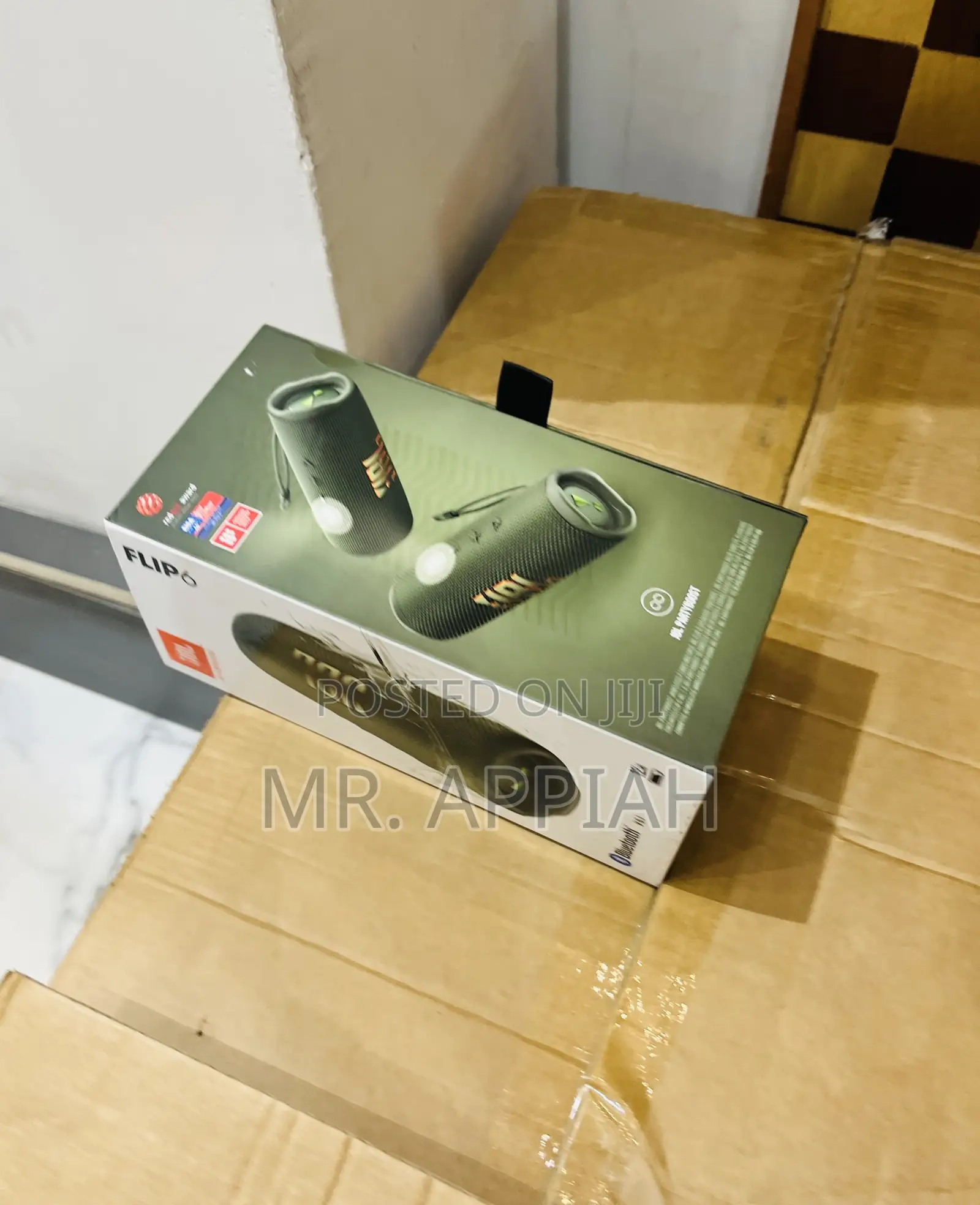 Buy Genuine JBL Flip 6 Portable Bluetooth Speaker(Green)