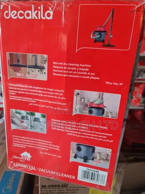 Decakila 1200w Vacuum Cleaner - Thorough Clean