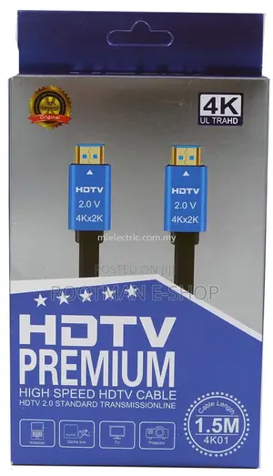 Original Hdmi Cable 1.5mtr, 18.0 GBPS