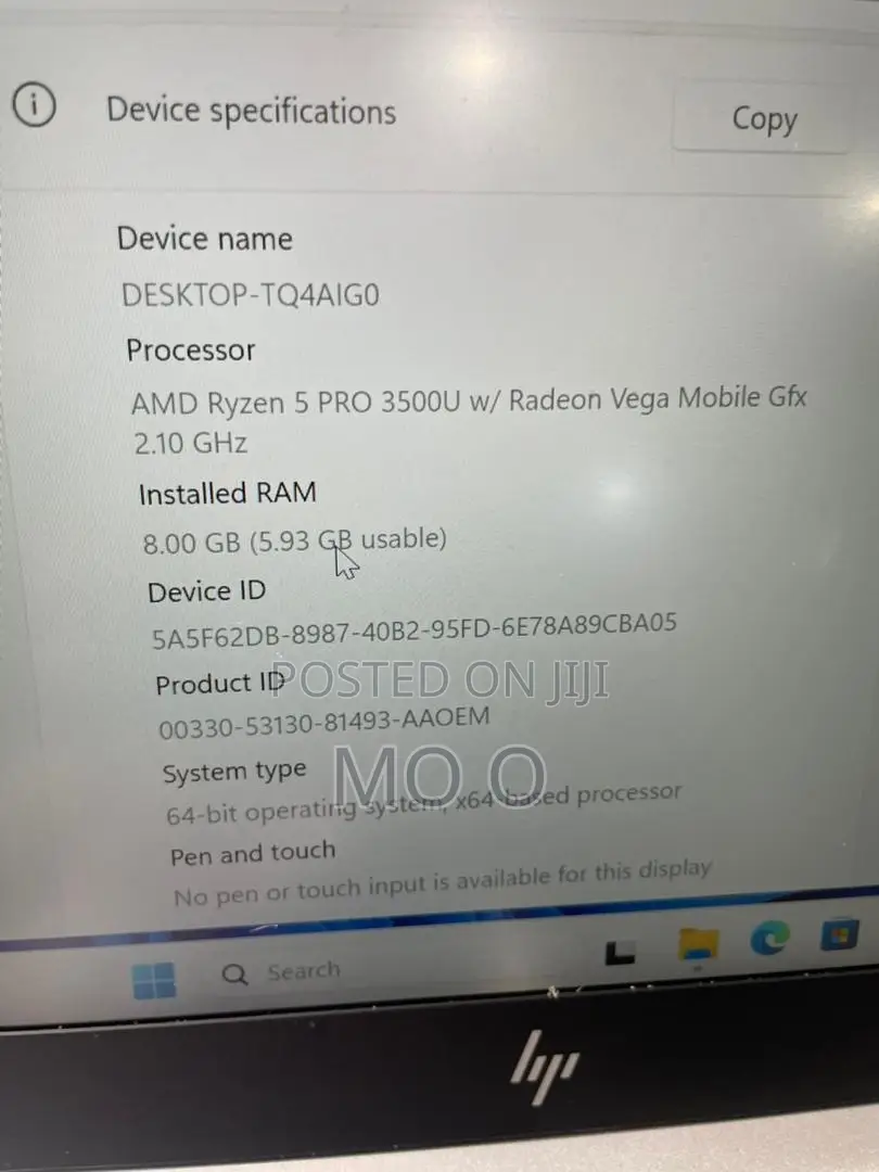 Laptop HP EliteBook 745 G6 16GB AMD Ryzen 5 SSD 256GB