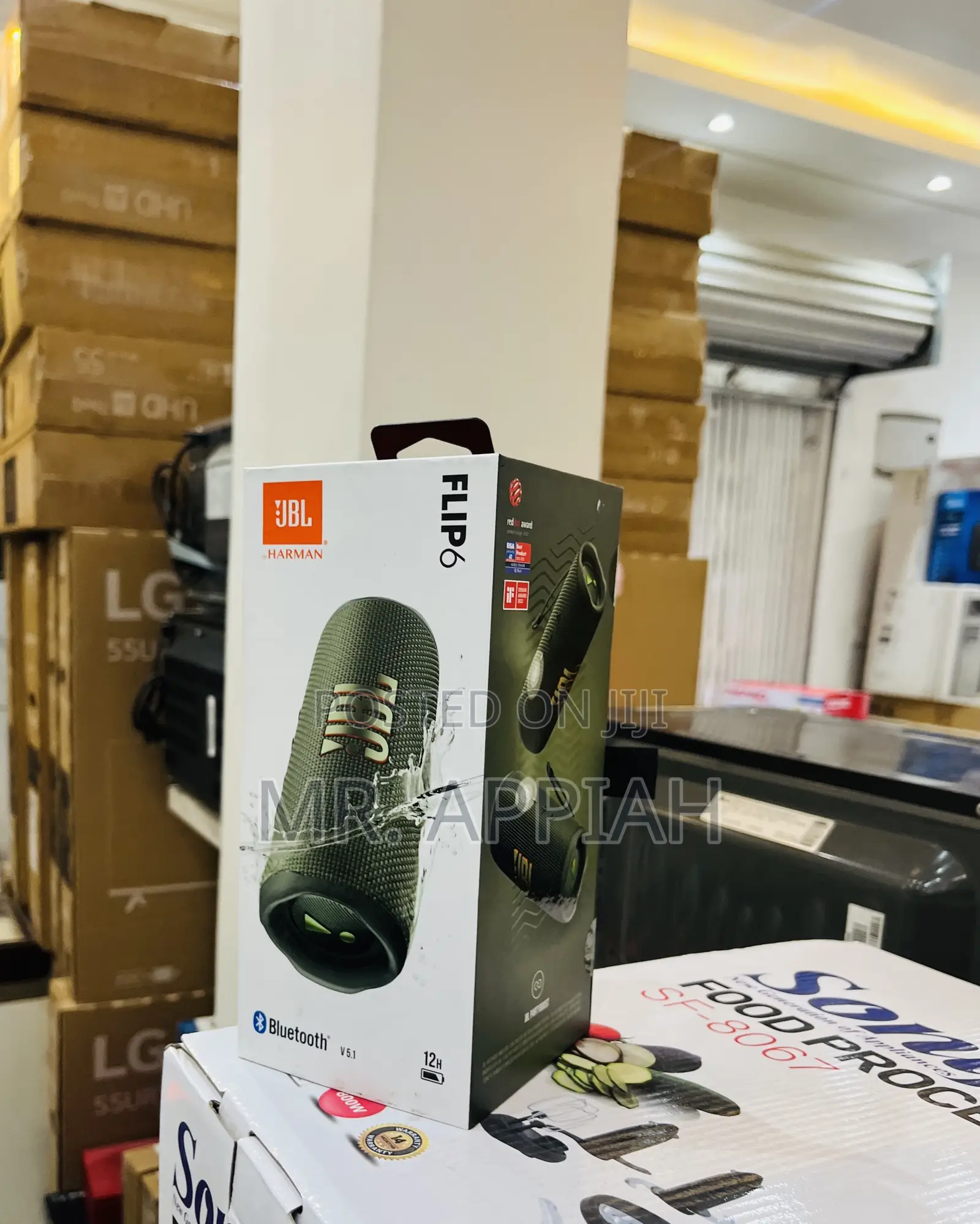Fresh in Box JBL Flip 6 Wireless Speaker(Green).