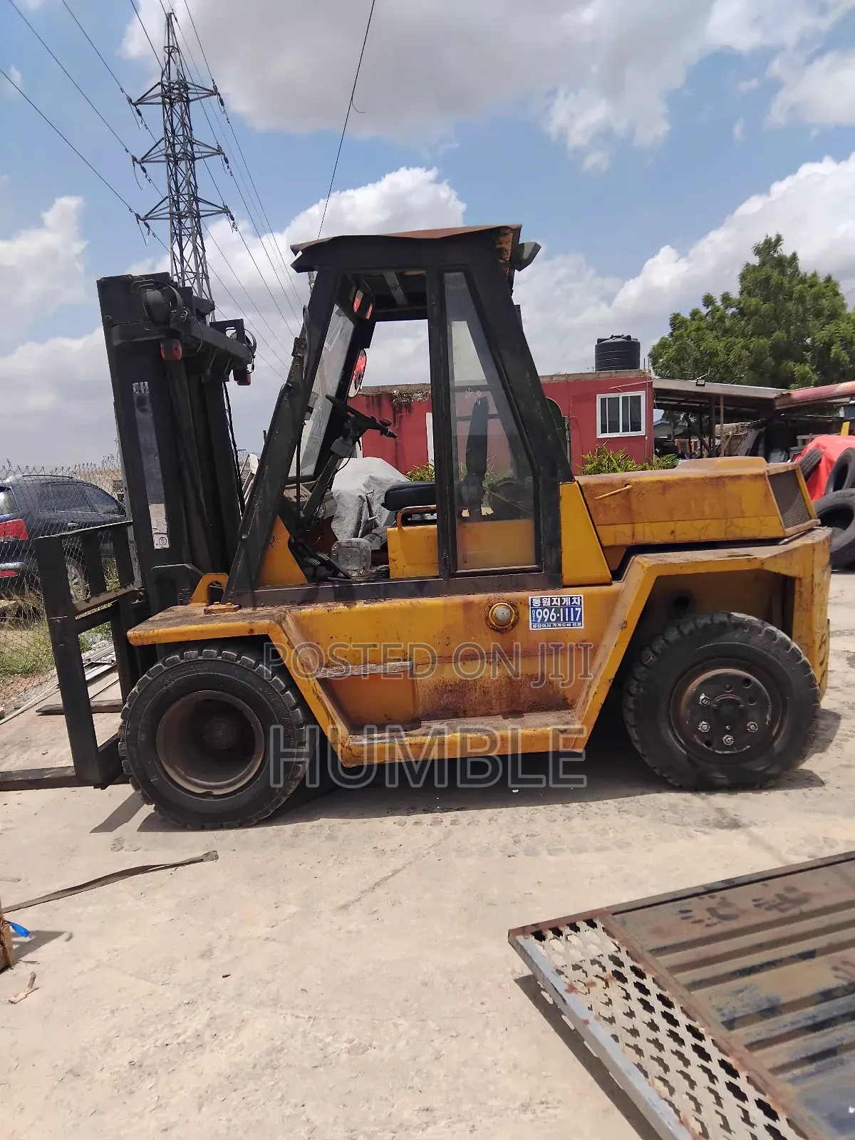 7 Ton Hyundai Forklift With Brand New Engine