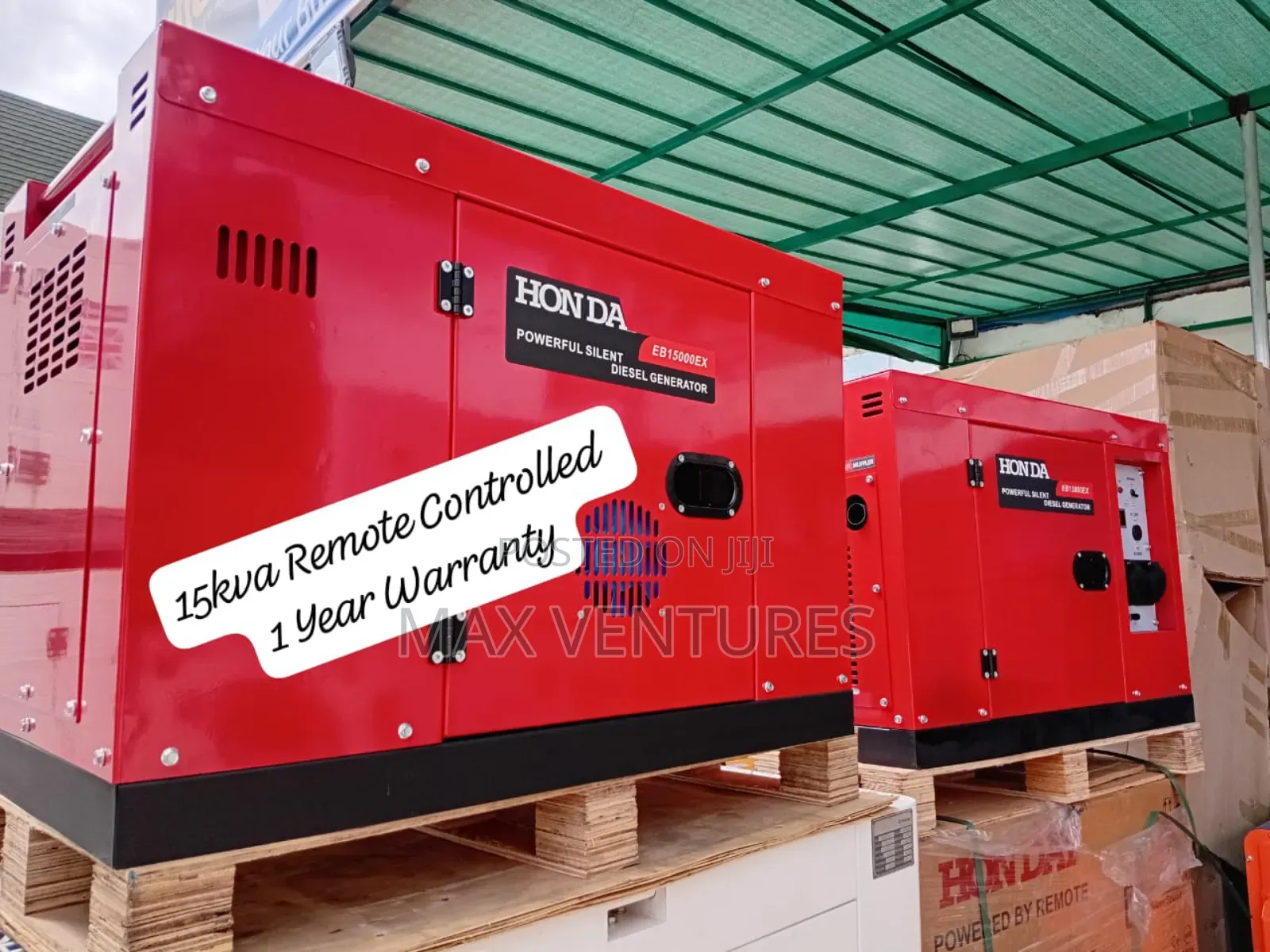 User Friendly 15kva Honda Diesel Generator + Remote