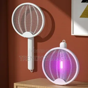 2 in 1 Rechargeablelectric Fly Swatter Mosquito Killer Lamp