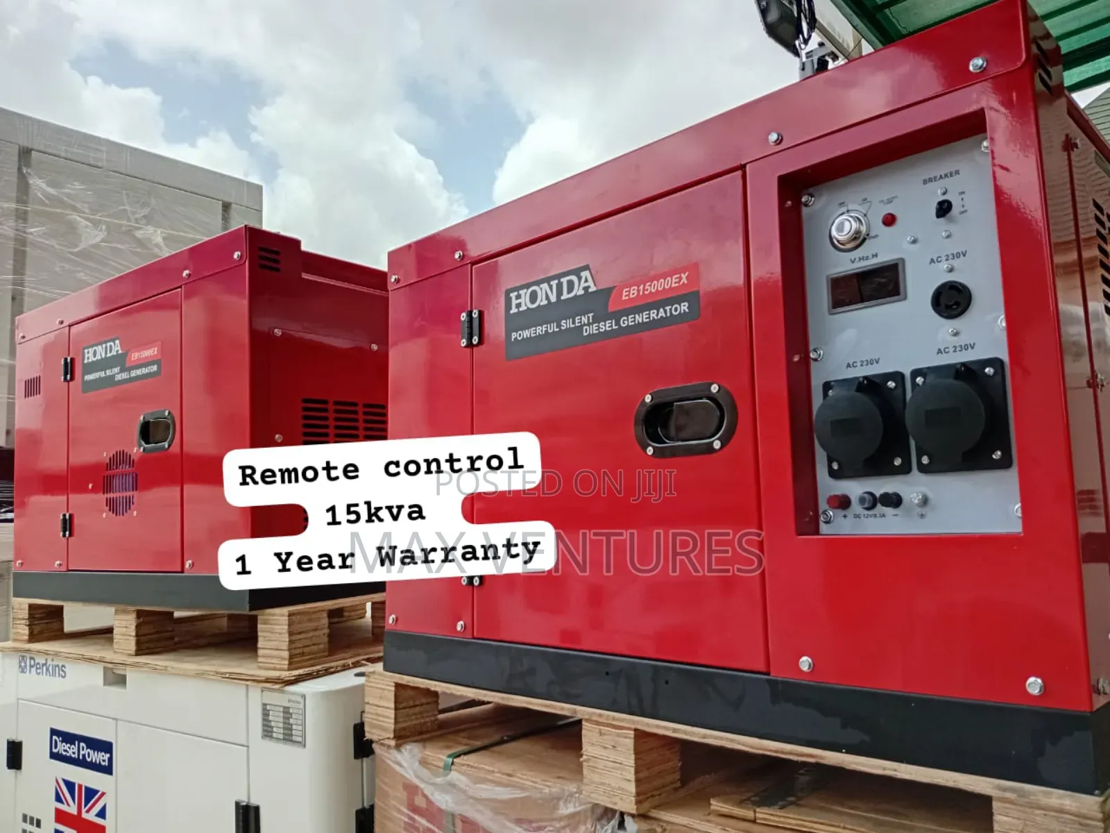15kva Honda Corrosion Proof 100%Copper Diesel + Remote