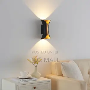 Led Wall Light - Black Gold Color