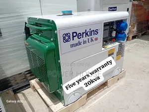 Flowing Voltage  10kva 13000watts Perkins Diesel
