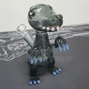 Colorful Dinosaur Style Glass Bong Pipes Kit