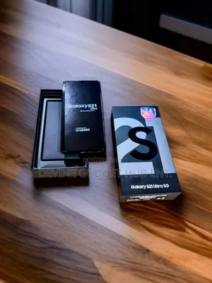 New Samsung Galaxy S21 Ultra 5G 256 GB Black