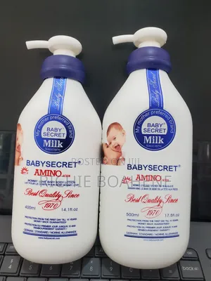 Baby Secret Lotion and Bath Soap