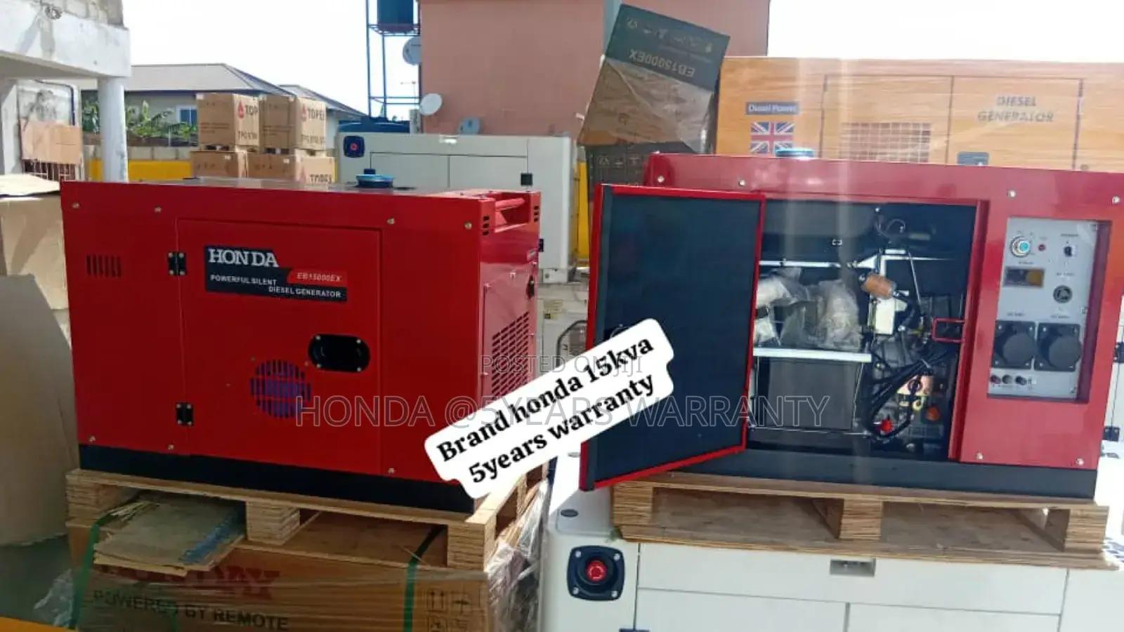 Power Your Fulfillment Honda 15kva Generator Diesel 15000wat