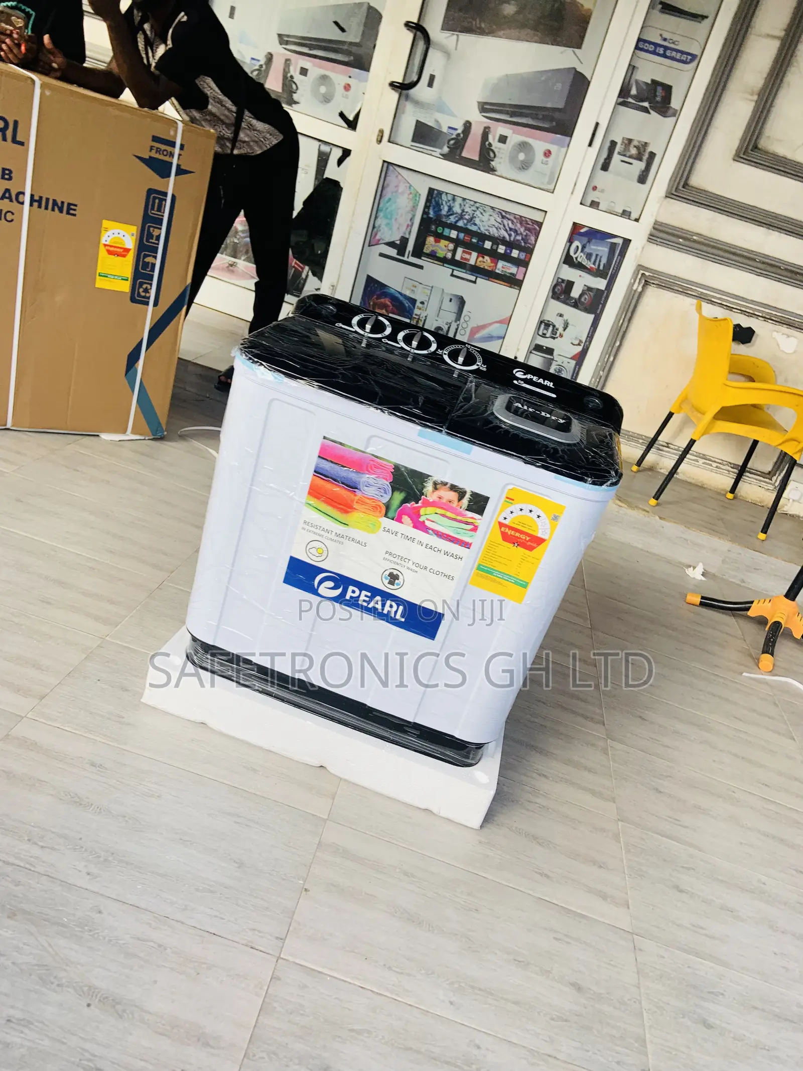 Auto Clean Pearl Topload 7kg Twintub Semiauto Washer