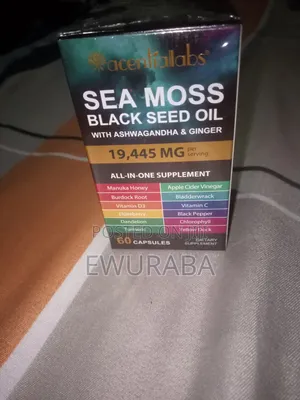 Sea Moss 19445 Mg Capsules With Free Delivery